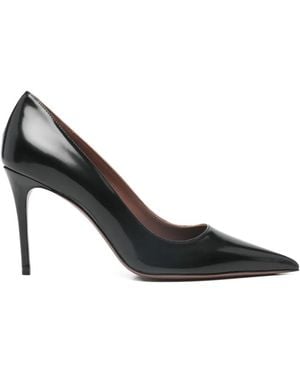 Paris Texas Pointed Court Shoes - Black