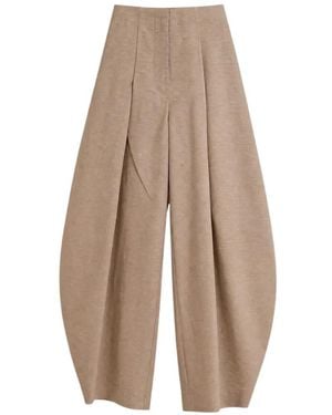 Jacquemus The Ovalo Fluid Pants - White