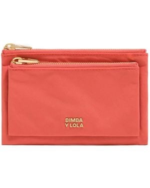 Bimba Y Lola Zip Wallet - Red