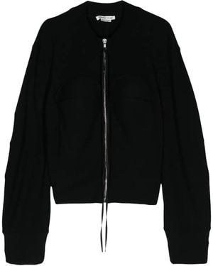 ALESSANDRO VIGILANTE Fine-Ribbed Jumper - Black