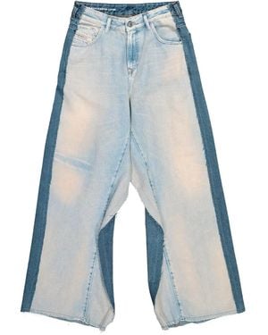 PROTOTYPES Colour-Block Jeans - Blue