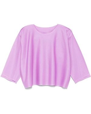 Pleats Please Issey Miyake A-Poc Form Oberteil - Lila