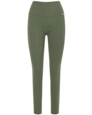 AMADAWEAR Leggins Bonita De Talle Alto - Verde