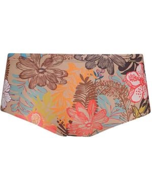 Amir Slama Floral-Print Swim Briefs - Pink