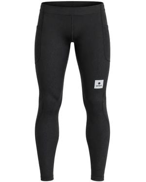 Saysky Combat+ Honeycomb-Texture Leggings - Black
