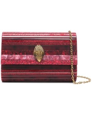 Kurt Geiger Party Eagle Clutch Bag - Red