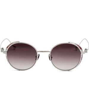 Matsuda Round-Frame Sunglasses - Brown