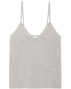 Bompard ストラップ ニットトップ - グレー