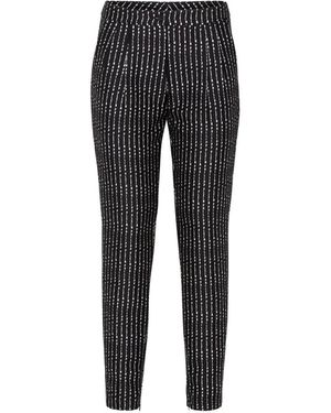 Philipp Plein Pinstriped Plein Trousers - Black