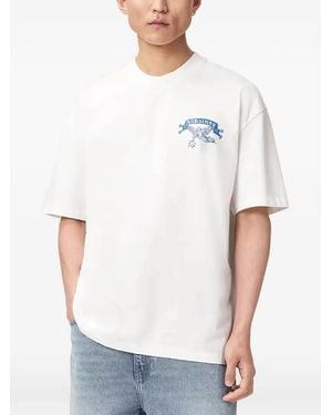 AllSaints Cray Graphic-Print T-Shirt - White