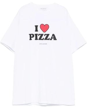 Joshua Sanders I Love Pizza Tシャツ - ホワイト