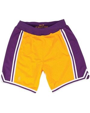 Mitchell & Ness "Nba Los Angeles Lakers Home 1996-97" Basketball Shorts - Yellow