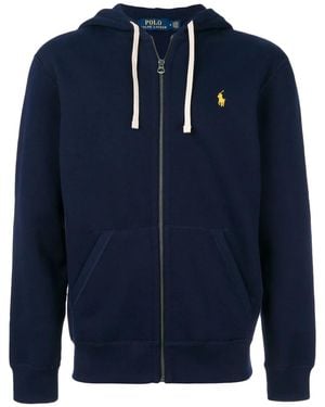 Polo Ralph Lauren Zipped Hoodie Jacket - Blue
