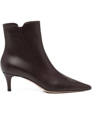 Gianvito Rossi 55Mm Levy Boots - Brown