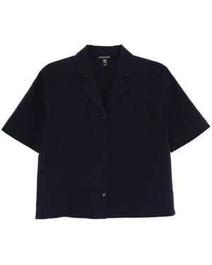 Eileen Fisher Camicia Con Revers Classici - Blu