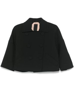 N°21 Double-Breasted Jacket - Black