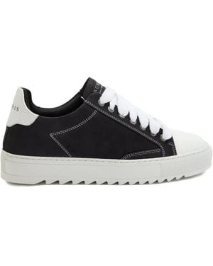 NUMERIS Atelier Sneakers Mit Kontrastnähten - Schwarz