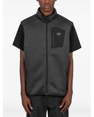Arc'teryx Covert Zip-Up Vest - Black