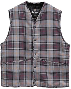 Barbour Tartan Vest - Gray