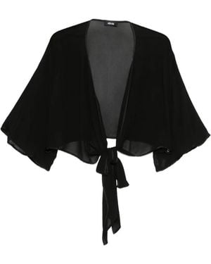 Dixie V-Neck Blouse - Black