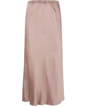 Antonelli Satin Midi Skirt - Pink