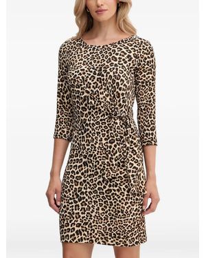 Morgan Animal-Print Mini Dress - Multicolour