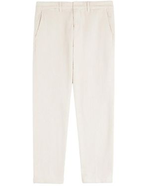 Fay Corduroy Pants - White