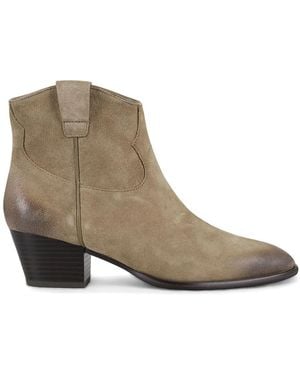 Ash 50Mm Suede Boots - Brown