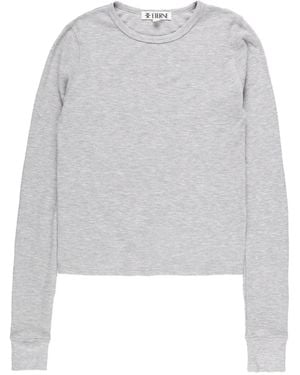 ÉTERNE Long-Sleeve Thermal Top - White