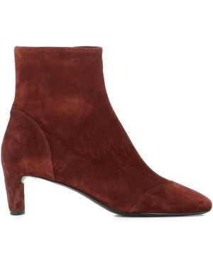 Roberto Del Carlo 55mm suede boots - Rot