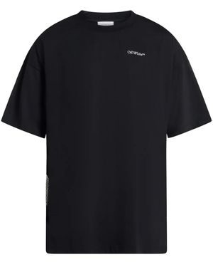 Off-White c/o Virgil Abloh 3dロゴ Tシャツ - ブラック