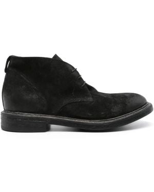 Moma Tuscany Derby Shoes - Black