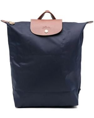 Longchamp Le Pliage バックパック M - ブルー