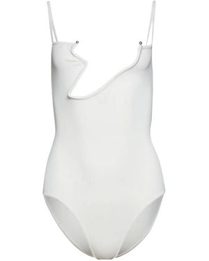 Christopher Esber Body Odessa Arced De Punto - Blanco