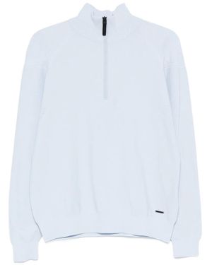 ALPHATAURI Frost Half-zip Jumper - White