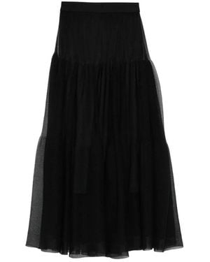 CFCL Tiered Midi Skirt - Black