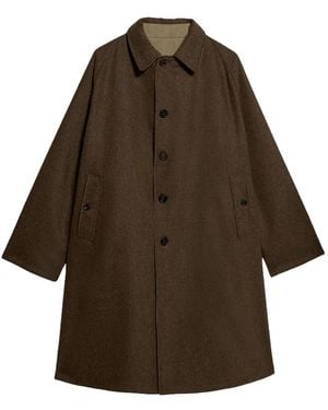 Fortela Reversible Coat - Brown