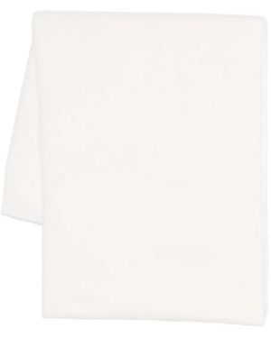 TOTEME Ausgefranster Schal - Weiß