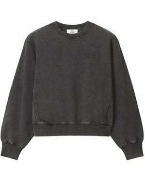 Maison Kitsuné Faded Logo Sweatshirt - Black