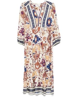 Ba&sh Valley Midi Dress - White