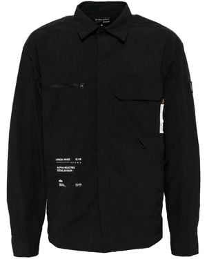 Izzue Utility Shirt Jacket - Black