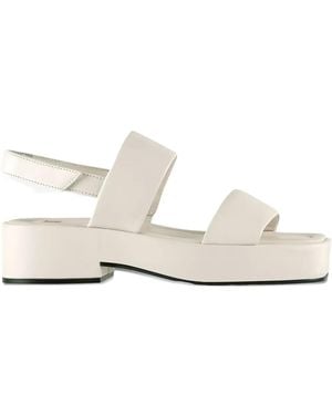 Högl Lola Block-Heel Slingback Sandals - White