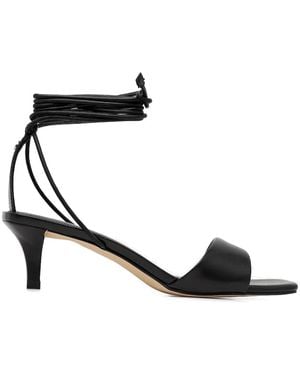 MICHAEL Michael Kors Lace-Up Sandals - Black