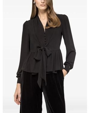 Nissa Blouse À Volants - Black