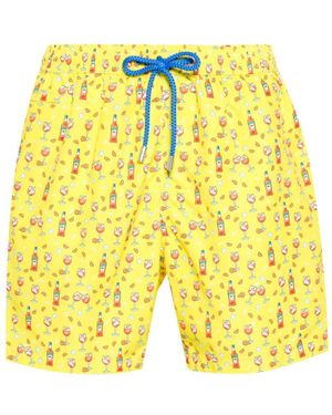 MC2 Saint Barth X Aperol Spritz Swim Shorts - Yellow