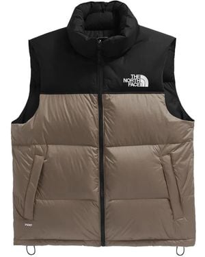 The North Face 1996 Retro Nuptse Gilet - Brown