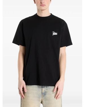 PATTA T-Shirt Met Logoprint - Zwart