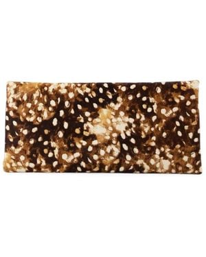 STAUD Muse Haircalf Clutch Bag - Metallic