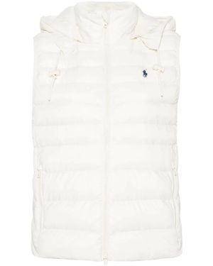 Polo Ralph Lauren Quilted Gilet - White