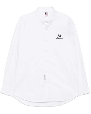 Aape By A Bathing Ape Long Sleeves Shirt - White